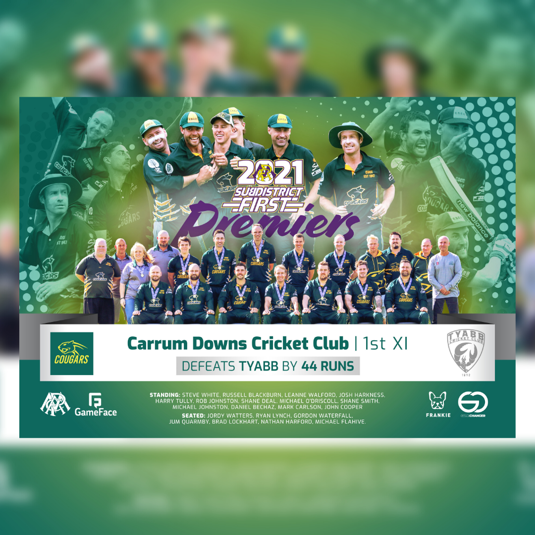 Cricket Premiership Posters